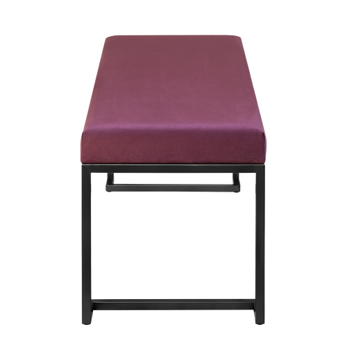 Банкетка OMEGA, черная, Marsala, 110*40*45 фото 3