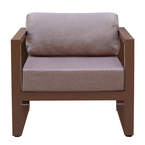 Набор садовой мебели CAPRI / 3 предмета: диван, кресло, столик / коричневый (S3) фото 21