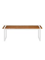 Скамья уличная FJORD, белая