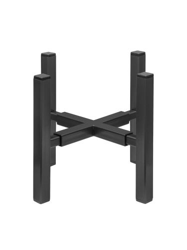 Подставка для цветов OXALIS SMART 20, регулируемая под кашпо, черная фото 12