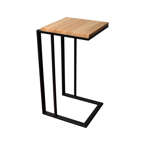 Столик кофейный приставной, черный, 33*36,5*67 фото 8