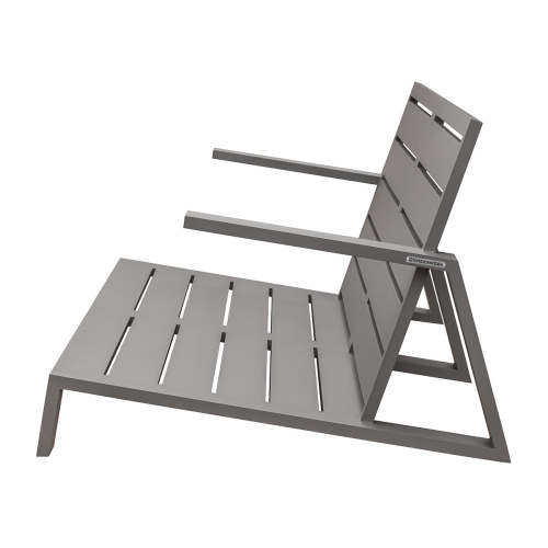 Набор садовой мебели KORFU / 2 предмета: диван, столик / серый (S2A) фото 13