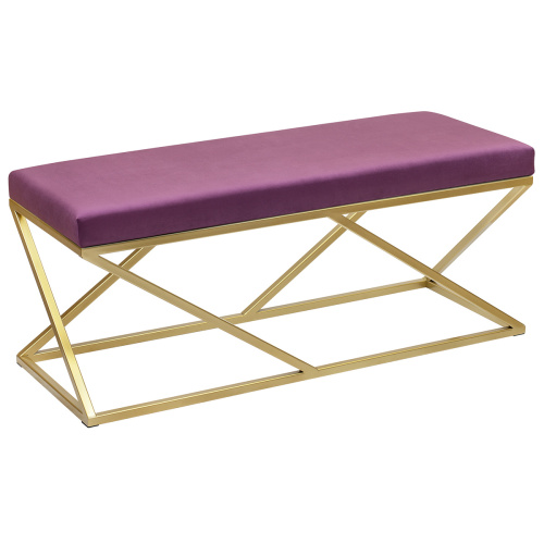 Банкетка ZUMA, золотая, Marsala, 110*40*45 фото 4