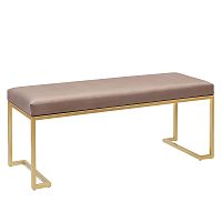 Банкетка OMEGA, золотая, Mocco, 110*40*45