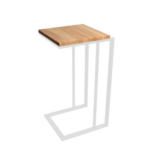 Столик кофейный приставной, белый 330 фото 9