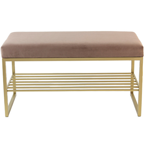 Банкетка RUBY MINI, золотой, Mocco, 85*40*45 фото 9