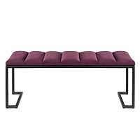 Банкетка OMEGA, черная, Marsala, Bulon, 110*40*43,5