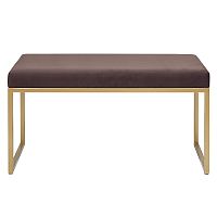 Банкетка ALBA MINI, золотая, Kashtan, 85*40*45