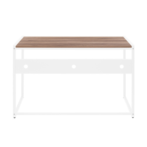 Стол письменный Rimini, белый, ЛДСП Орех Табак, 120*65*75 фото 13