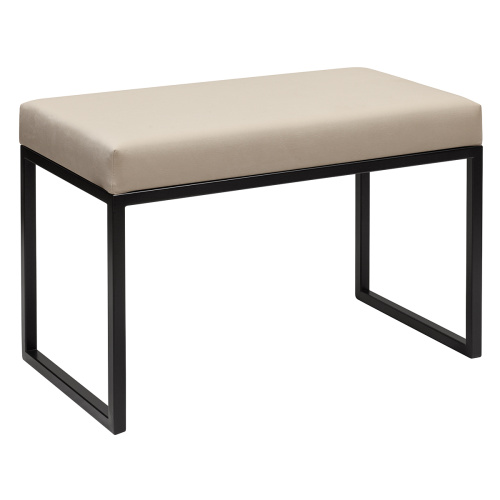 Банкетка ALBA SMART, черная, Ivory, 65*35*45 фото 5