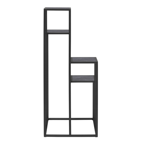 Столик подставка для цветов TORI, под 4 кашпо, черный, столешницы керамика Antracite фото 5