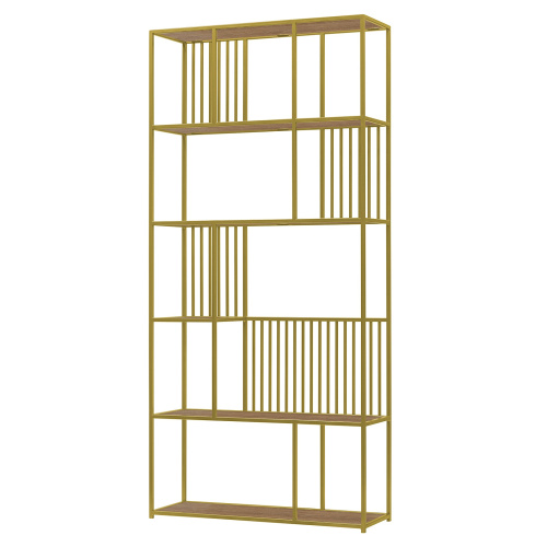 Стеллаж SOHO, золотой, ЛДСП Робиния фото 8