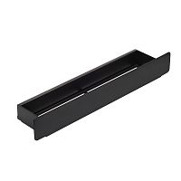 Полка для ванной комнаты OSLO, черная, 50 см