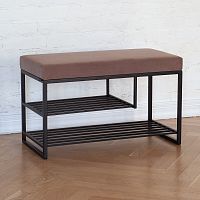 Обувница GARDA PLUS, черная, Mocco, 85*40*52