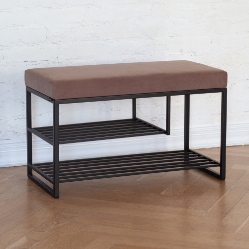 Обувница GARDA PLUS, черная, Mocco, 85*40*52