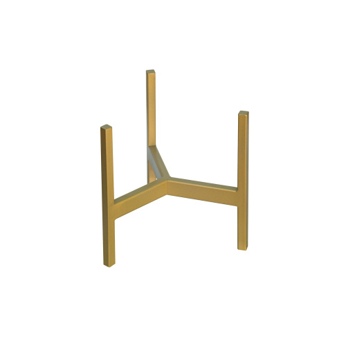 Подставка для цветов Trinity 25, золотая фото 6