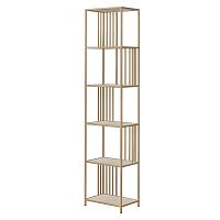 Стеллаж SOHO MINI, золотой, керамика Ivory