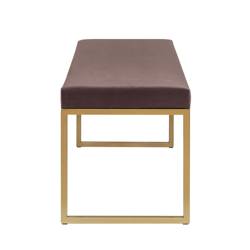 Банкетка ALBA MINI, золотая, Kashtan, 85*40*45 фото 3