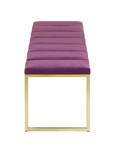 Банкетка ALBA, золотая, Marsala, Bulon, 110*40*43,5 фото 3