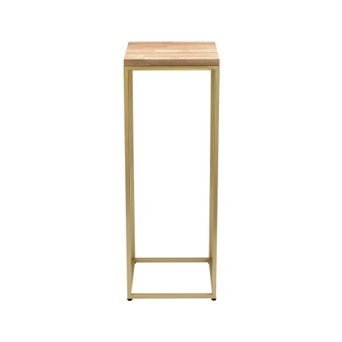 Столик для цветов TORI 80, золотой фото 7