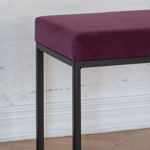 Банкетка ALBA SMART, черная, Marsala, 65*35*45 фото 3