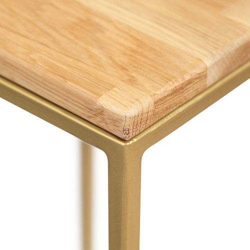 Столик для цветов TORI 40, золотой фото 11