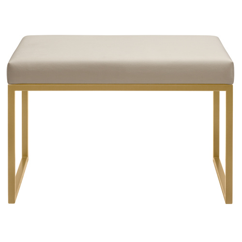 Банкетка ALBA SMART, золотая, Ivory, 65*35*45 фото 4