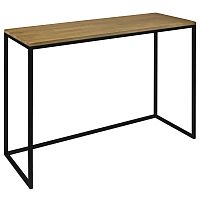 Консоль TORI, черная, столешница дуб