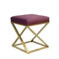 Пуф Chelsea, золотой, Marsala, 40*40*45