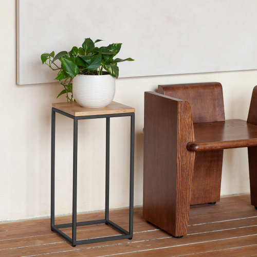 Столик для цветов TORI 60, черный фото 4