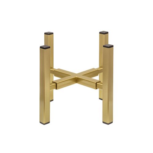 Подставка для цветов OXALIS SMART 20, регулируемая под кашпо, золотая фото 11