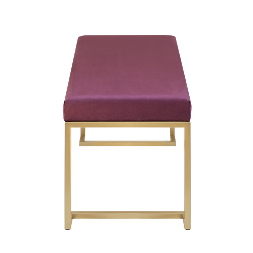 Банкетка OMEGA MINI, золотая, Marsala, 85*40*45 фото 9