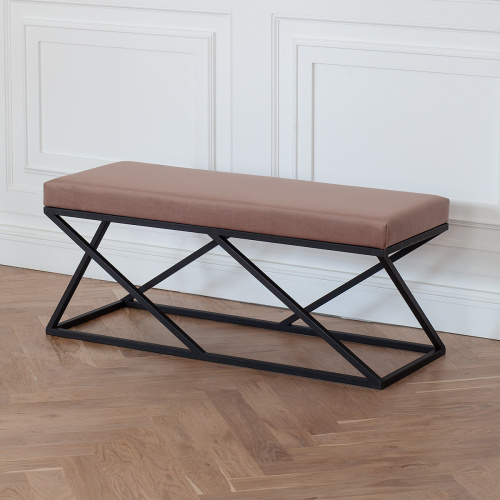 Банкетка ZUMA, черная, Mocco, 110*40*45