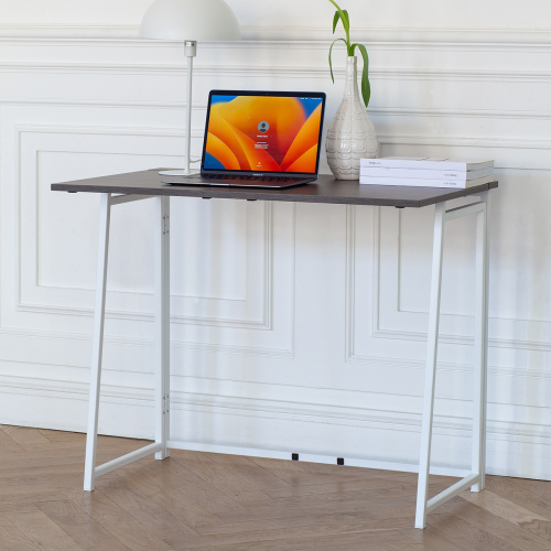 Стол складной SKANDI белый/дуб графит фото 2