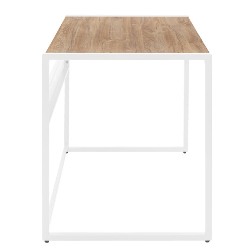 Стол письменный Rimini, белый, ЛДСП Дуб Канзас, 120*65*75 фото 12