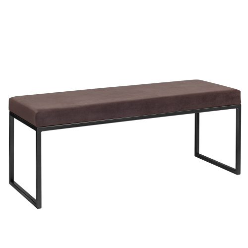 Банкетка ALBA, черная, Kashtan, 110*40*45 фото 2