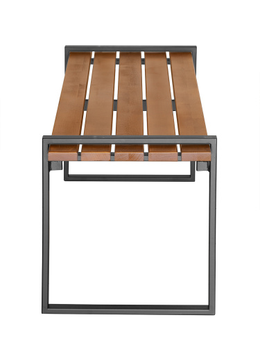 Скамья уличная FJORD, черная фото 8