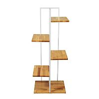Cтеллаж Loft 6 MAX, белый, 31,5*50*130