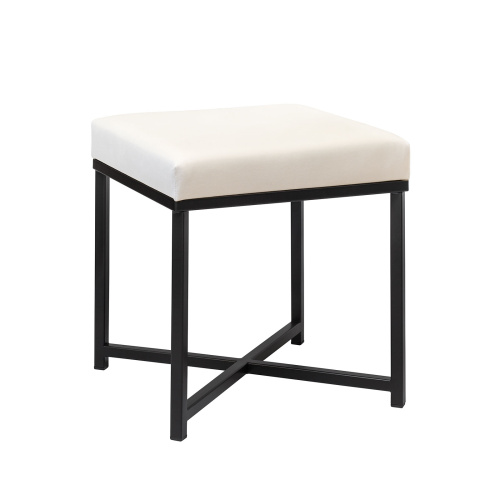 Пуф CRUZ, черный, Ivory, 40*40*47 фото 6