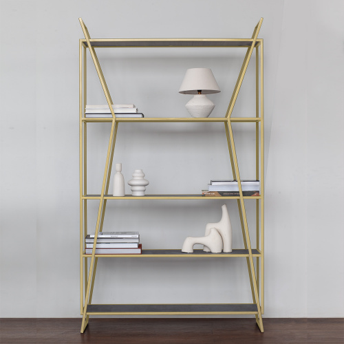 Стеллаж OSLO, золотой, керамика Antracite фото 5