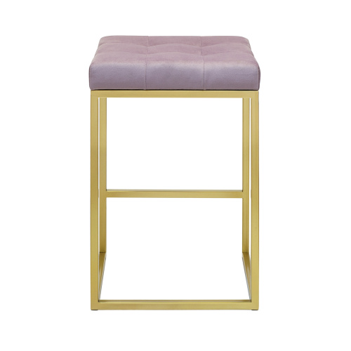 Стул полубарный SOHO, золотой, Dusty Pink фото 7