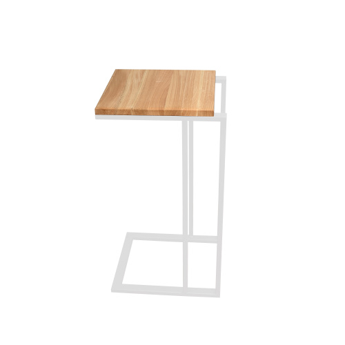 Столик кофейный приставной, белый 330 фото 10