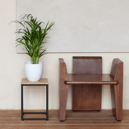 Столик для цветов TORI 40, черный фото 2