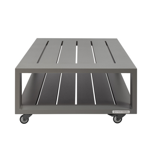 Набор садовой мебели KORFU / 2 предмета: диван, столик / серый (S2A) фото 18