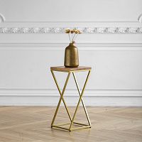 Столик для цветов Loft 60, золотой