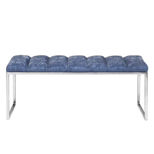 Банкетка ALBA, н/ж сталь, Steel Blue, Bulon, 110*40*43,5 фото 4
