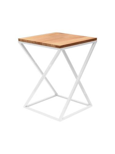 Столик для цветов Loft 40, белый