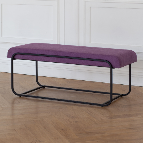 Банкетка SIENA, черная, LAVANDA, 108*42*44 фото 2