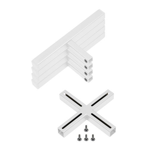 Подставка для цветов OXALIS SMART 20, регулируемая под кашпо, белая фото 15