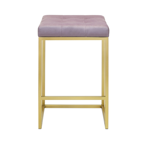 Стул полубарный SOHO, золотой, Dusty Pink фото 8